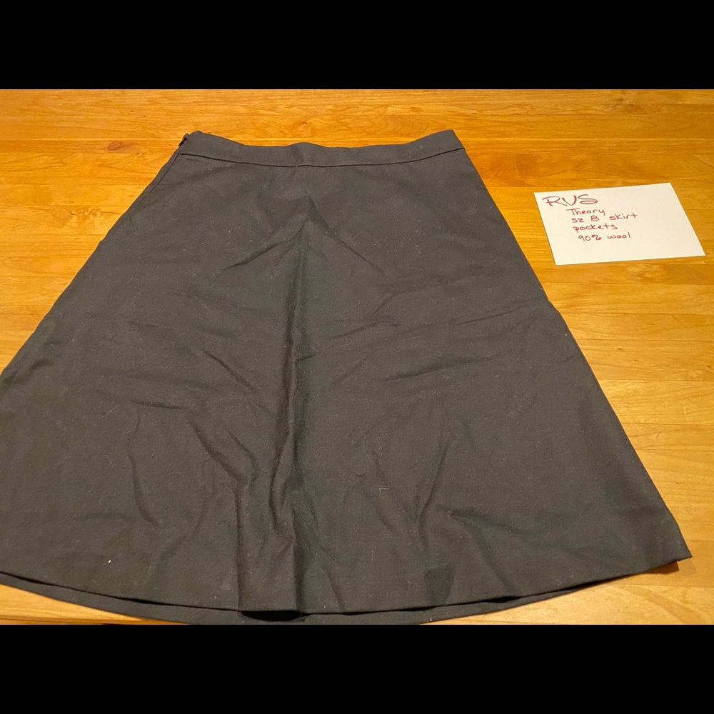 Theory wool skirt